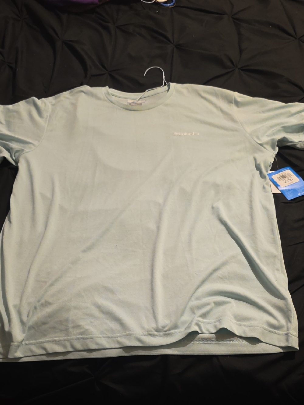 Columbia Men's Mint Green Short Sleeve Crew Tee